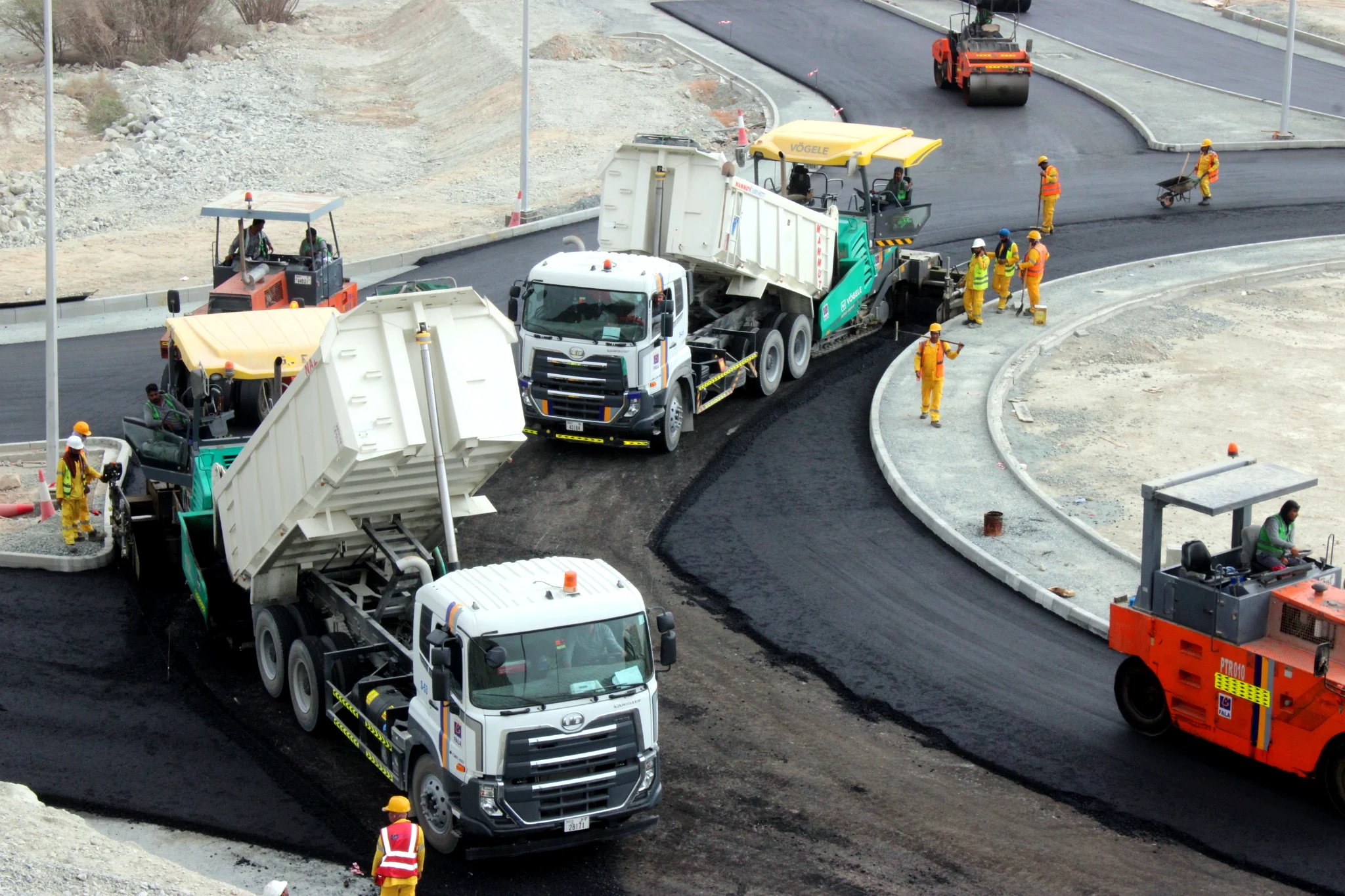 Contract for the construction, development and rehabilition of a road linking Sheikh Mohammed Bin Zayed city to Sheik Khalifa Bin Zayed Road Fujairah